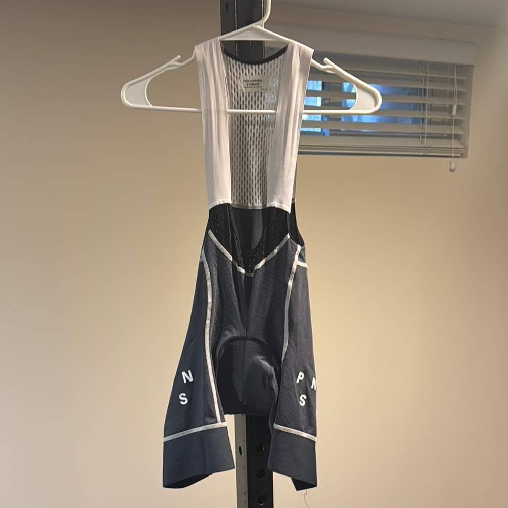 Women's Navy Cycling Bibs PAS mechanism